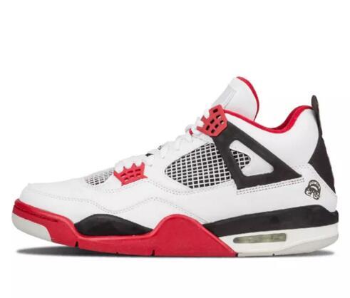 2019 new 4s Basketball Shoe men Pure Money Royalty White Cement Raptors Black cat Bred Fire Red men trainers Sports Sneakers size 8-13