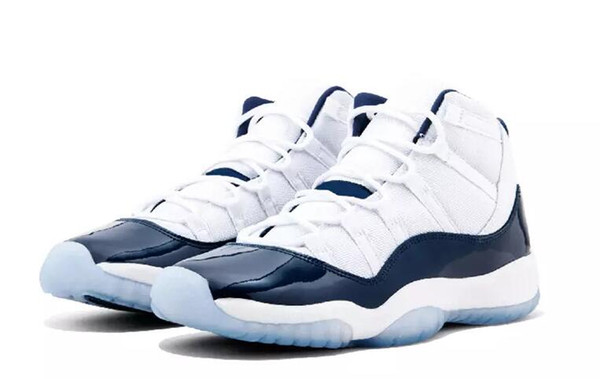 11 Mens 11s Basketball Shoes New Concord 45 Platinum Tint Space Jam Gym Red Win Like 96 XI Designer Sneakers Men Sport Shoes size 5.5-13