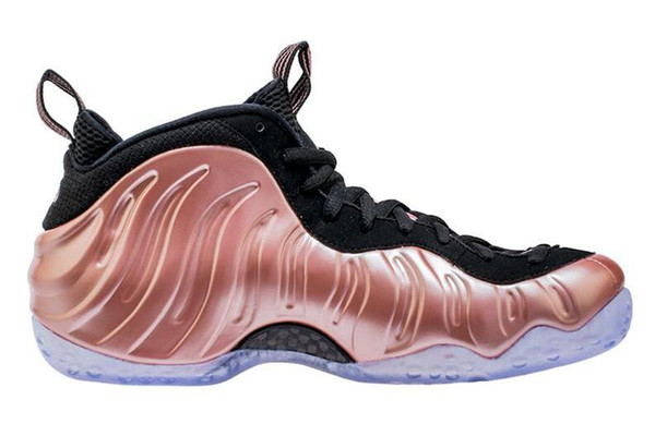 2019 new men Basketball Shoes Penny mens Sports Sneakers Foam One Eggplant Purple Foams Night Maroon Gum chaussures trainers e003