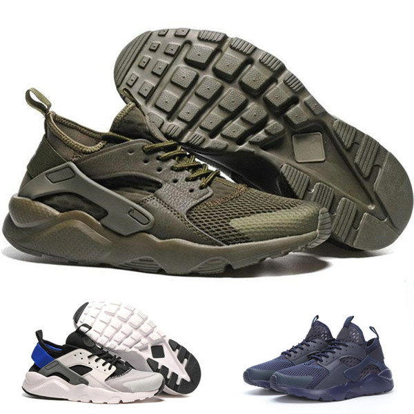New Colors Huaraches 4 IV casual Shoes For Men & Women, Top Quality Air Huarache Run Ultra Breathable Mesh Cushion Sneakers Eur 36-45 z010