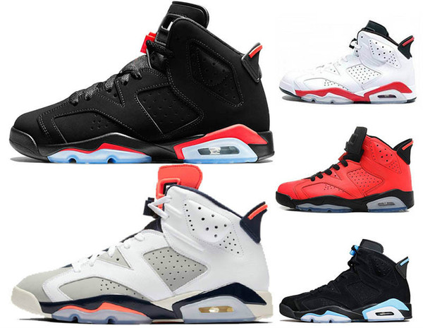 2019 Tinker 6 GS Black Infrared Oreo black cat Men Basketball Shoes 6s VI designer sneakers women sports shoe size 8-13 JUMPMAN Wholesale