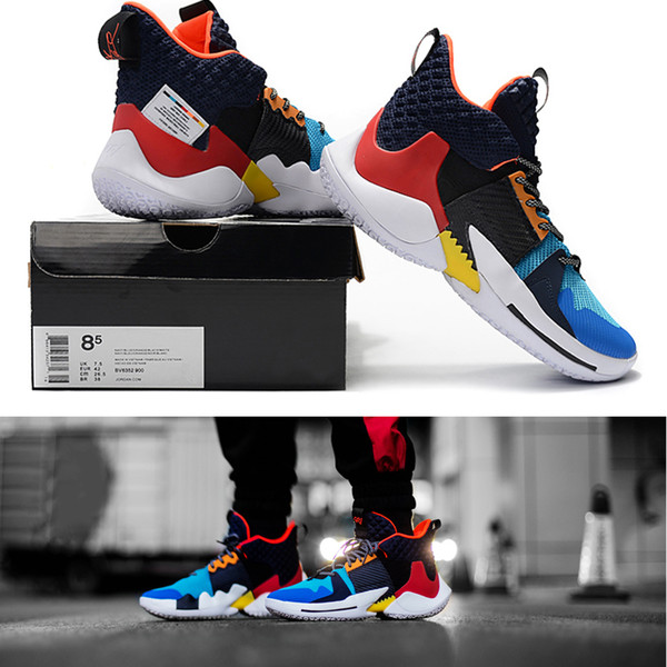 2019 why not basketball shoes mens 0.2 sneakers Russell Westbrook II zer0.2 sneakers zero 2 original trainers us size 7-12 c02