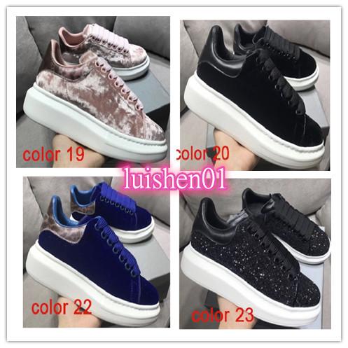Designer Shoes trainers Reflective 3M white Leather Platform Sneakers Womens Mens Flat Casual Party Wedding Shoes Suede Sports Sneakers c02