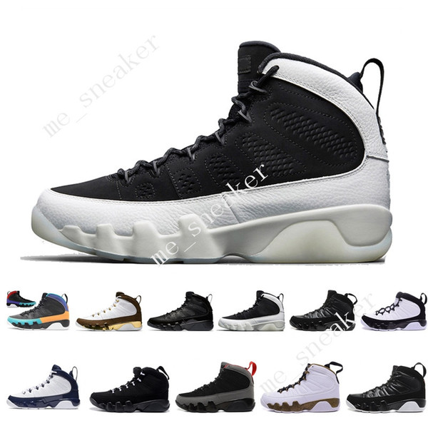 Hot 9 9s Dream It Do It UNC Mop Melo Mens Basketball Shoes LA OG Space Jam men Bred The Spirit Anthracite sports sneakers designer trainers