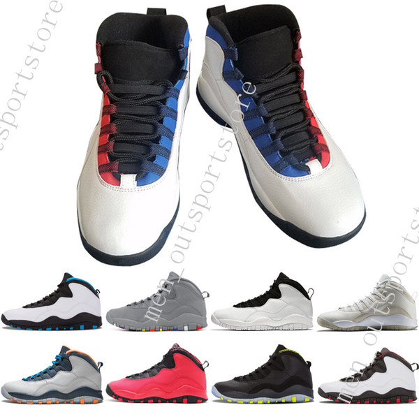New 10 10s Westbrook Cool Grey mens basketball shoes I'm Back Drake Bobcats Sports Sneakers trainers outdoor designer running shoes for men