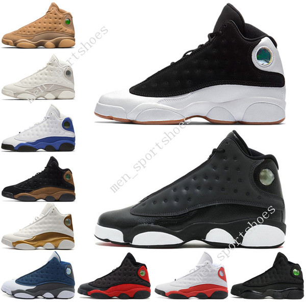 Cheap 13 13s Mens Baskball Shoes Phantom Chicago 3M GS Hyper Royal Black Cat Flints Bred Brown Ivory men sports sneakers designer trainers