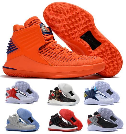 Discount Top Basketball Shoes 32 XXXII Trainer For men Weaves vamp North Carolina basketball boots blue Black Red Yellow Sneaker US 7-12