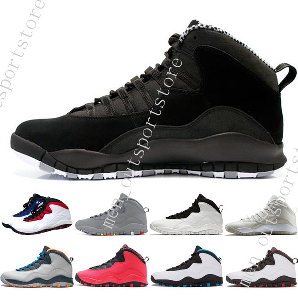 2018 10 10s Westbrook Cool Grey I'm Back men basketball shoes Drake Bobcats Venom Green mens Sports Sneakers trainers outdoor designer shoes