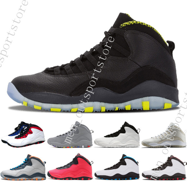 New 10 10s Westbrook Cool Grey I'm Back men basketball shoes Drake Bobcats Venom Green mens Sports Sneakers trainers outdoor designer shoes