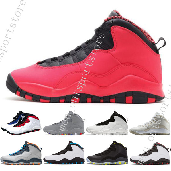 10 10s Westbrook Cool Grey I'm Back men basketball shoes Drake Bobcats Stealth mens Sports Sneakers trainers outdoor designer running shoes