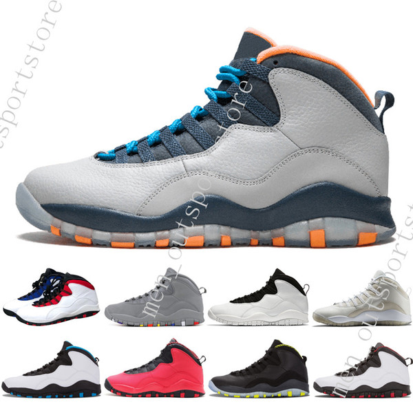 10 10s Westbrook Cool Grey I'm Back men basketball shoes Drake Bobcats Red Black mens Sport Sneakers trainers outdoor designer running shoes