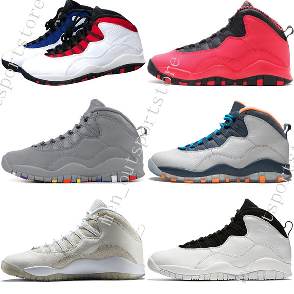 10 10s Westbrook Cool Grey I'm Back men basketball shoes Drake Red Black Stealth mens Sport Sneakers trainers outdoor designer running shoes