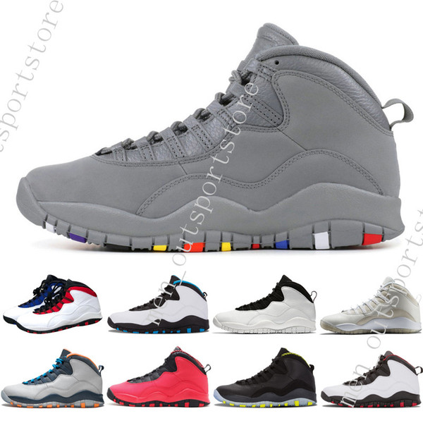 Cheap 10 10s Westbrook Cool Grey mens basketball shoes I'm Back Drake Steel Sports Sneakers trainers outdoor designer running shoes for men
