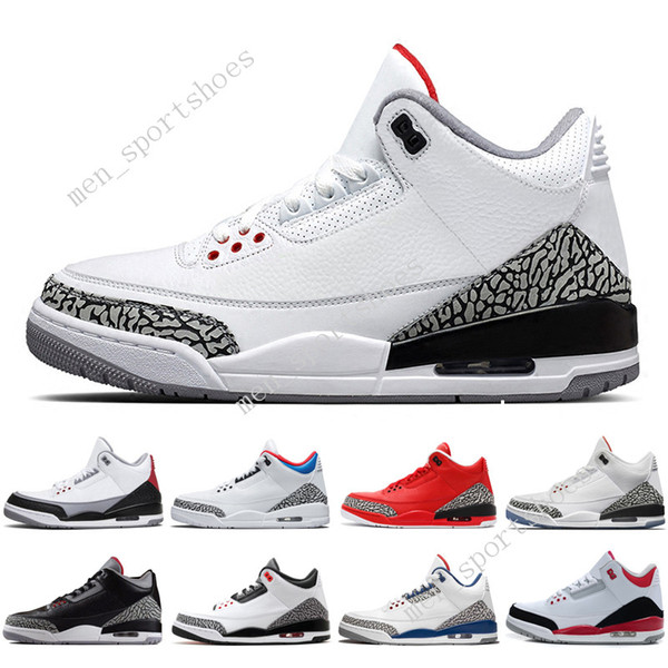 Mens Basketball Shoes Black White Cement Free Throw Line JTH NRG Tinker Hartfield Seoul Korea Fire Red men Sports Trainers III Man Sneakers