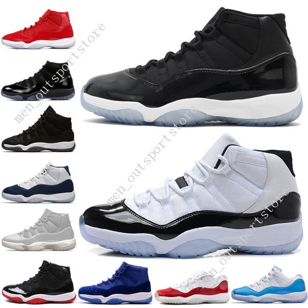 11 11s Cap and Gown Prom Night Mens Basketball Shoes Gym Red Bred PRM Heiress Barons Infrared 23 72-10 men Sports Sneakers outdoor designer