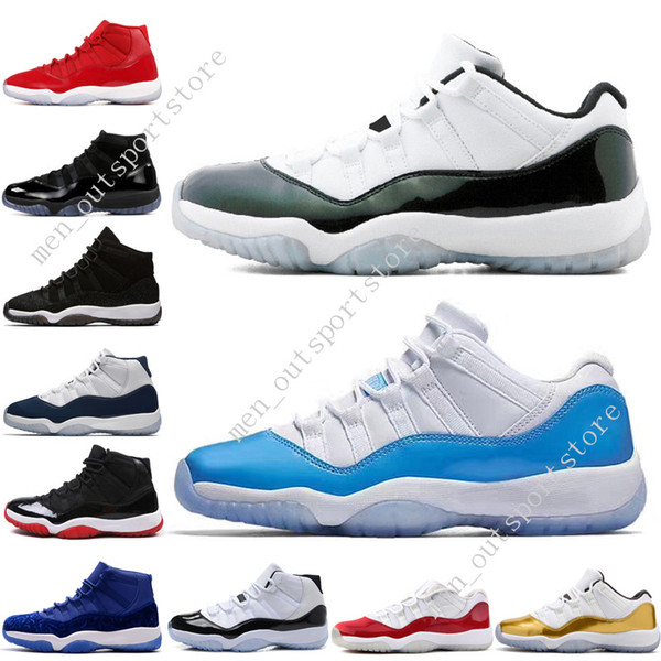 11 11s Cap and Gown Prom Night Mens Basketball Shoes Gym Red Bred PRM Heiress Barons Win Like 96 72-10 men Sports Sneakers outdoor designer