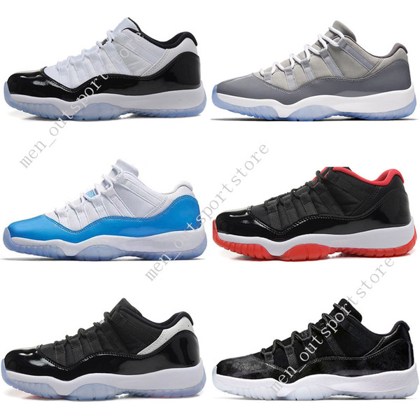 11 11s Cap and Gown Prom Night Mens Basketball Shoes Gym Red Bred PRM Heiress Barons University Blue UNC men Sport Sneaker trainers designer