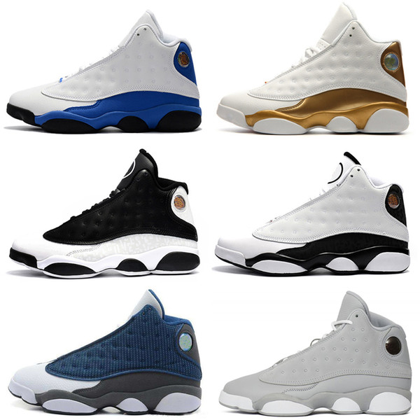 2018 Top Quality 13 mens basketball shoes Hyper Royal Playoffs GS Bordeaux DMP sneakers women sports trainers running shoes for men designer