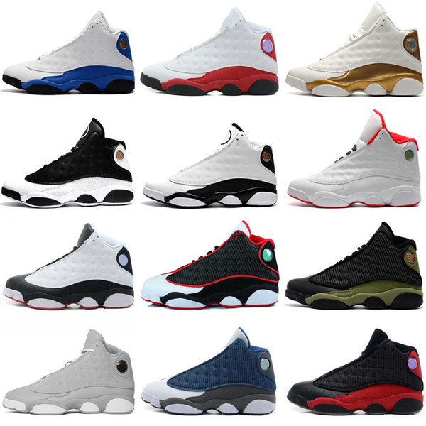13 mens basketball shoes Hyper Royal Ray Allen 3M Reflective Silver sneakers women Athletic sports trainers running shoes for men designer