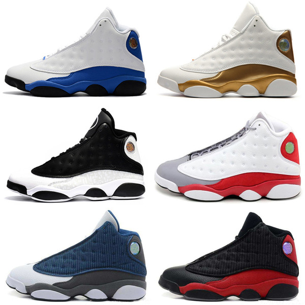 Cheap 13 13s mens basketball shoes Hyper Royal Wolf Grey Black Cat Athletic sports sneakers women trainers running shoes for men designer