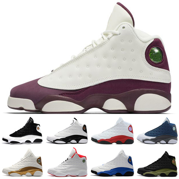 Cheap New 13 13s mens basketball shoes Hyper Royal Flints Wolf Grey Black Cat sneakers women sports trainers running shoes for men designer
