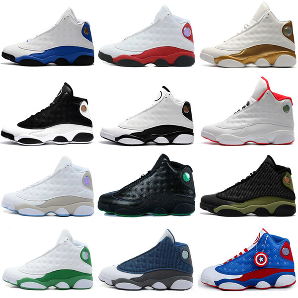 13 13s mens basketball shoes Playoffs Hologram Barons GS Bordeaux sneakers Athletic sports trainers running shoes for men designer