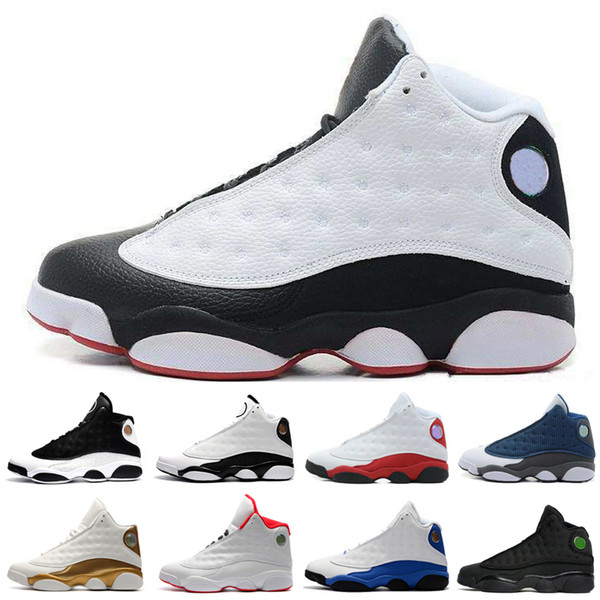 13 13s mens basketball shoes Hyper Royal Love Respect Black White Red Grey Toe sneakers women sports trainers running shoes for men designer