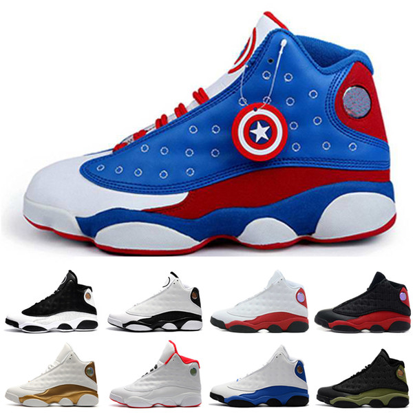 Hot New 13 13s mens basketball shoes Hyper Royal Flints Ray Allen He Got Game sneakers women sports trainers running shoes for men designer