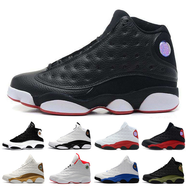 Hot New 13 13s mens basketball shoes Hyper Royal Flints Playoffs He Got Game sneakers women sports trainers running shoes for men designer