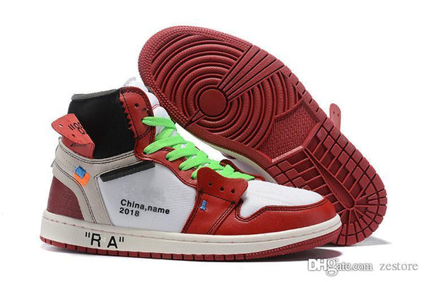 2019 hot sale OG 1s Basketball Shoes Game Royal Banned Shadow Bred Red Blue Toe cheap Men aj 1Shattered Backboard Retro Sneakers zestore