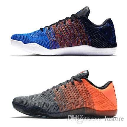 2019 newest sale High Quality Kobe 11XI Elite Men Basketball Shoes Red Horse Sneaker KB 11s Mens Trainers Sports Sneakers 40-46 zestore