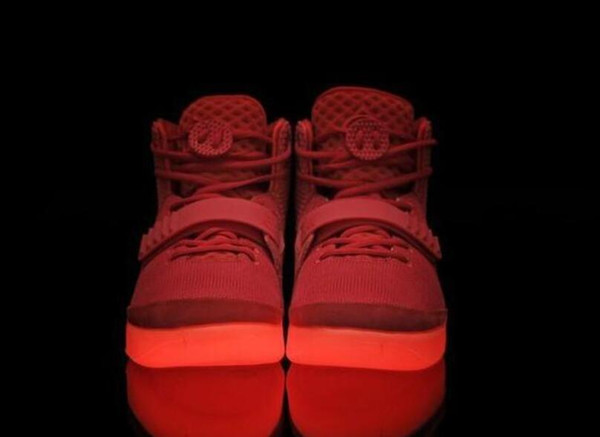 2019 new sale Designer Shoes Kanye West 2 Basketball Shoes for Mens luxury Sports shoes Red October Training Sneakers Size 36-46 zestore