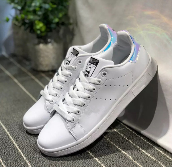 2018 Stan Smith Spring Flats Sneakers Copper White Pink Black Shoe Man Women Fashion Casual Leather brand sports running shoes