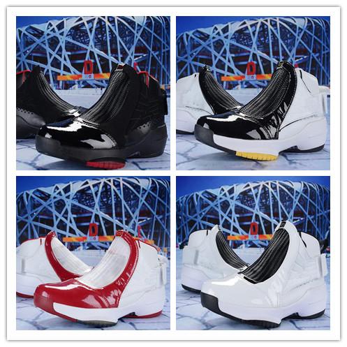 2018 News 19 19s men Basketball shoes white black the master GS Barons Wolf Grey flu game taxi playoff french blue gym red Sneakers zestore