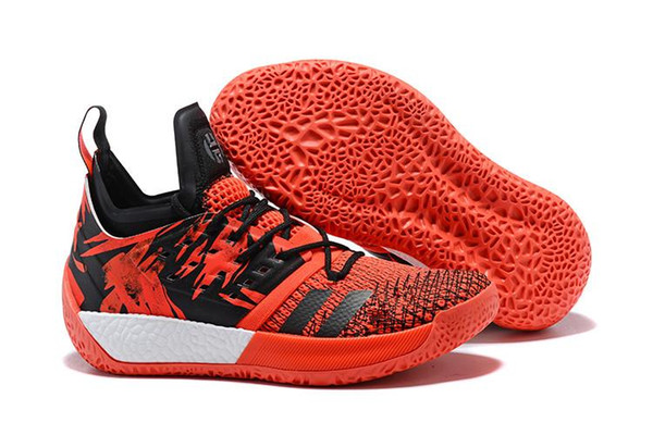 HOT Arrival James Harden 2 Vol.2 Men's Basketball Shoes Wolf Grey Sports Basket Ball Sneakers Training Best Size US 7-11.5