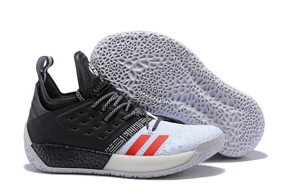 Arrival James Harden 2 Vol.2 Men's Basketball Shoes Wolf Grey Sports Basket Ball Sneakers Training Best Size US 7-11.5