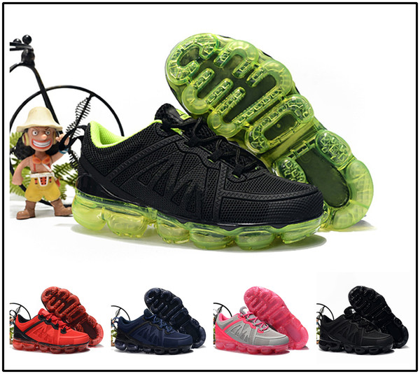 New baby children boy girl runner Casual Shoes boys girls trainers knit sneaker cushion KPU kids shoes