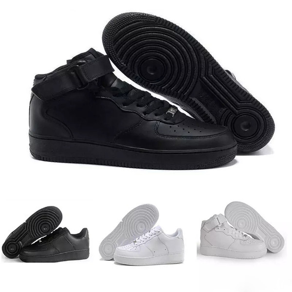 New Arrival One 1 Dunk Running Shoes all Black White Men Women Sports Skateboarding Ones High Low Cut Wheat Brown Trainers Sneakers 36-45