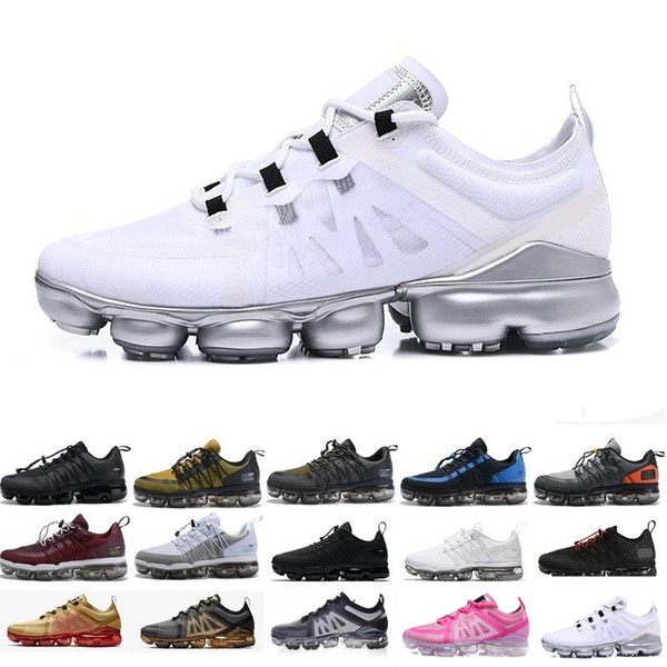 2019 Run running shoes for men Tn Plus triple white black Medium Burgundy Crush designer mens trainers sneakers