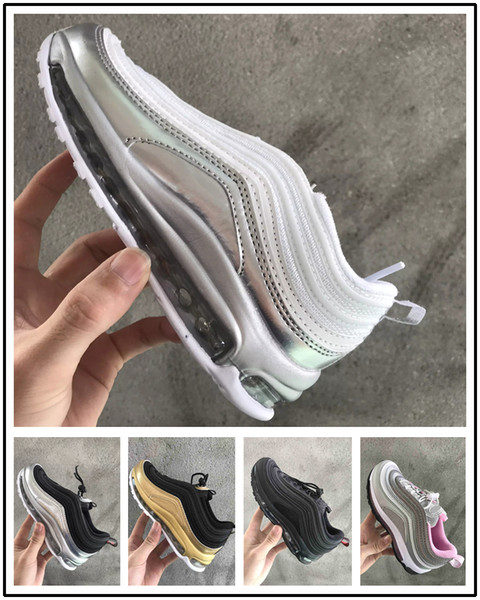Children shoes kids Running Shoes Boy Girl Toddler Youth 2019 plus tn 97 Trainer Cushion Surface Breathable Sports sneakers