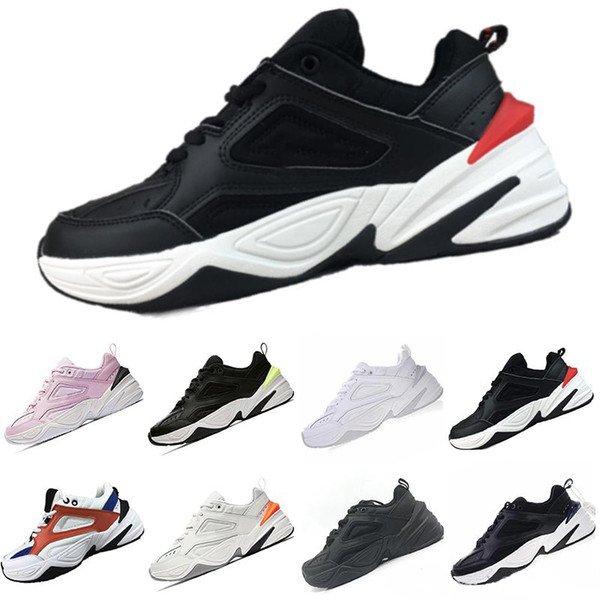 Designer M2K Tekno Men Running Shoes for Women sports Sneaker Black Volt Pure Platinum Trainer Sports Mens Athletic Jogging Shoe size 36-45
