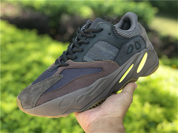 2018 Release 700 Kanye West Mauve Wave Runner Purple 3M Sports EE9614 Sneakers 700 V2 Static Authentic Outdoor Shoes Size 5-12