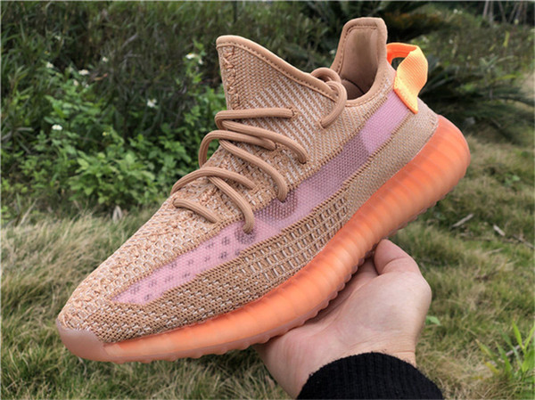 Wholesale 2019 New 350 V2 Clay EG7490 Kanye West Running Shoes,Limited True Form EG749 Hyperspace EG7491 Static EF2905 Athletic Sneakers