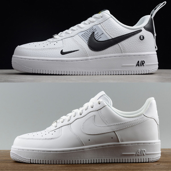 Buy Brand airlis mens womens fashion designer shoes sneakers af1 all white black forces 1 one low high best online