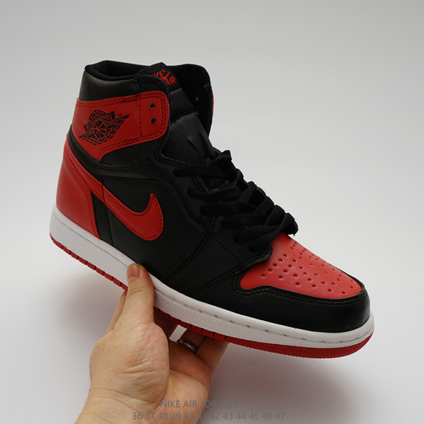 Original brand mens womens fashion designer shoes sneakers j1 1s jd 1 high basketball shoes white black red blue grey
