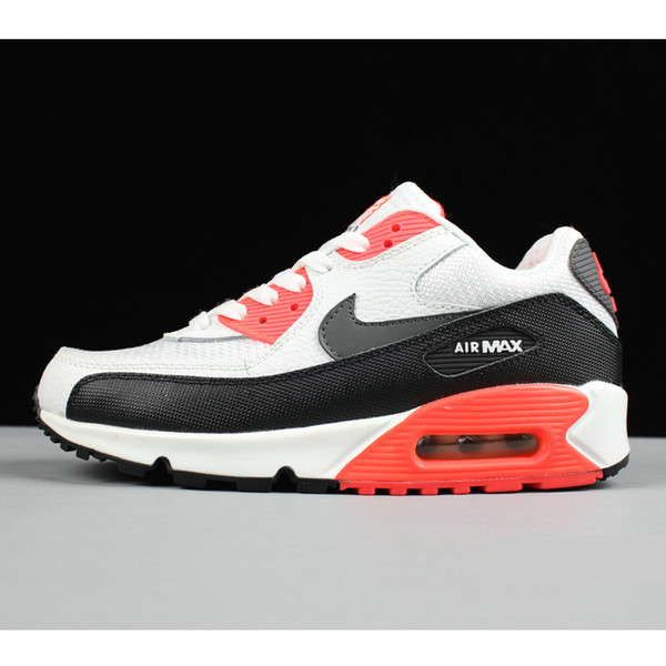 Best Fashion designer sneakers 90s men women running shoes 90 white black red grey blue for cheap sale