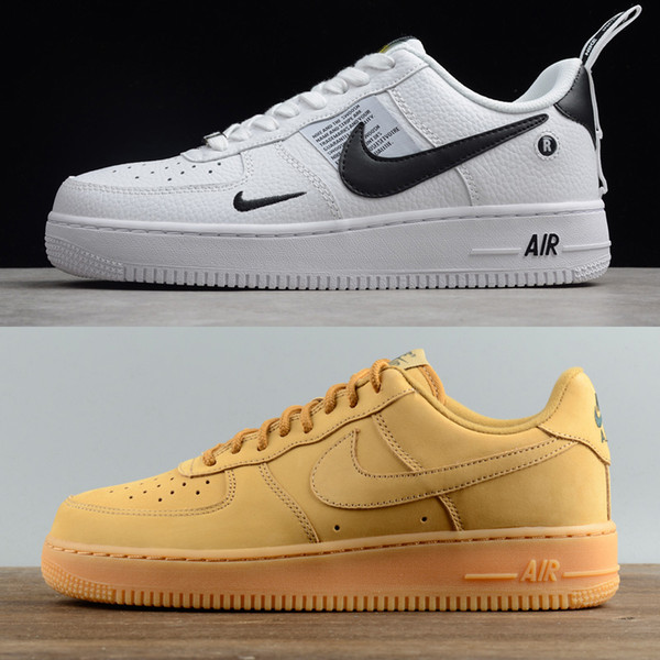 Buy Brand airlis mens womens fashion designer shoes sneakers af1 all white black forces 1 one low high new sale