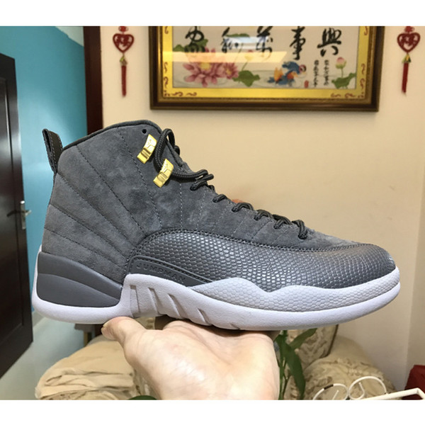 Cheap Mens designer basketball shoes sneakers j12 j13 12s 13s sports 12 13 white black red gold sale online