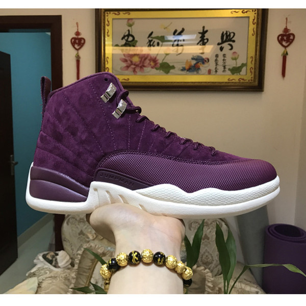 High quality Mens designer basketball shoes sneakers j12 j13 12s 13s retro sports 12 13 white black red gold