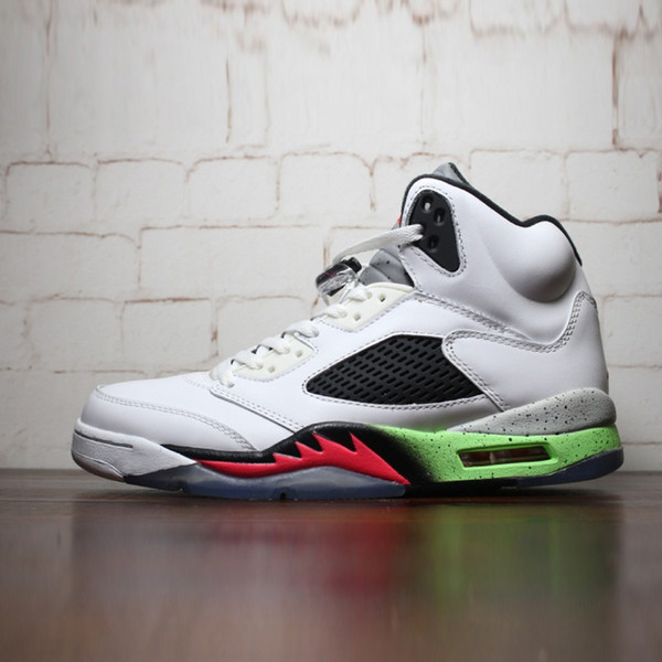 Cheap Mens designer basketball shoes sneakers j5 j6 5s 6s retro sports 5 6 white black red blue